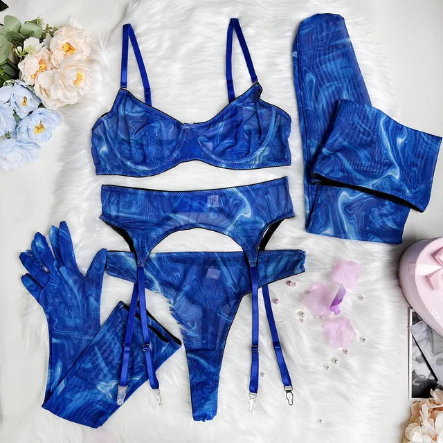Valérie Tie Dye Lingerie Set
